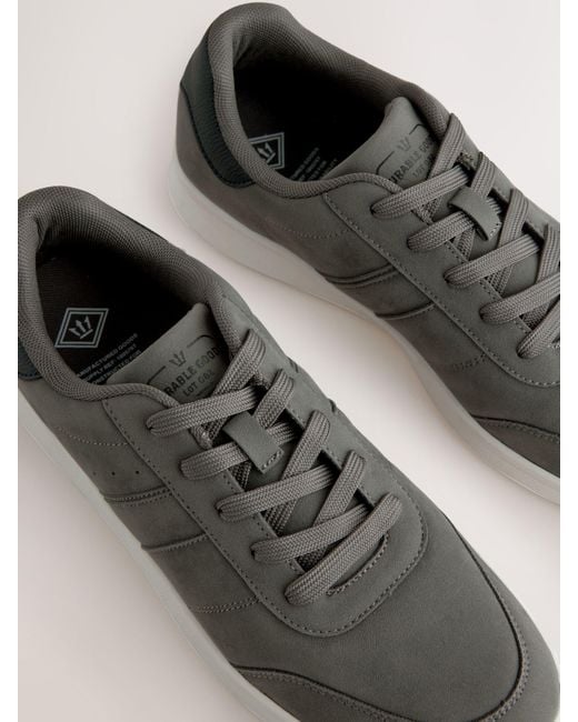 Next Gray Trainers for men