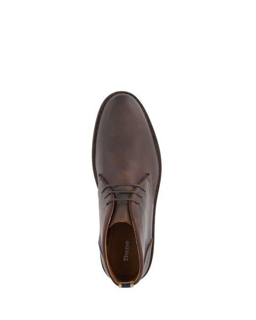 Dune Brown Cashed Desert Boots for men
