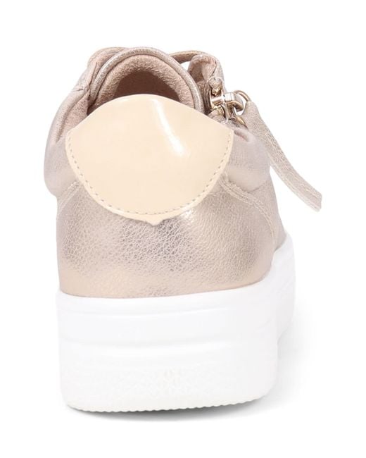 Pavers Natural Chunky Platform Trainers