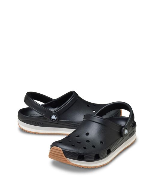 CROCSTM White Classic Retro Runner Clogs for men
