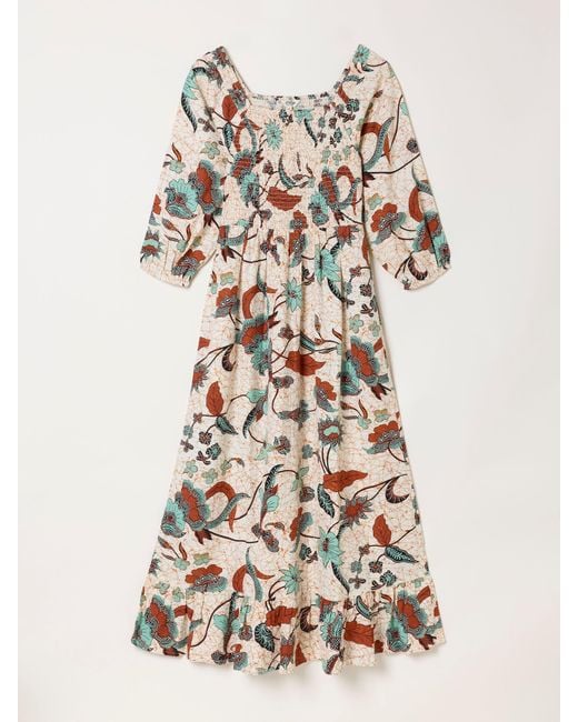 FatFace Natural Fatface Petite Midi Dress