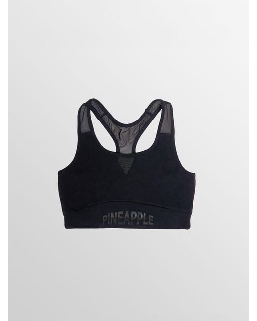 Pineapple Blue Bra Top