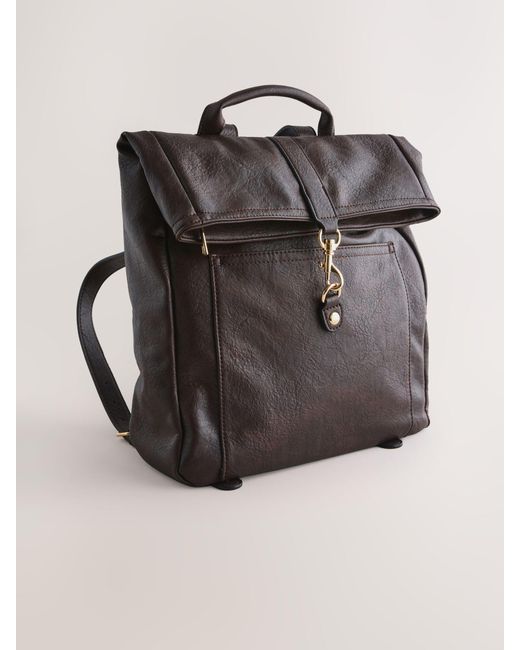 Next Gray Slouchy Backpack
