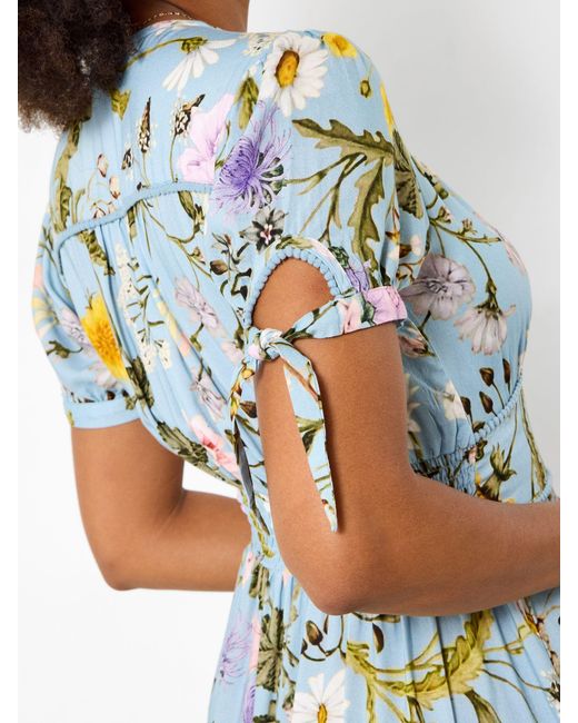 Joe Browns Petite Beautiful Botanicals Printed Dress in Blue | Lyst  Australia