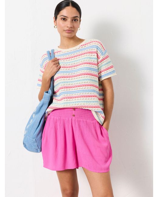 FatFace Pink Fatface Rylee Shorts