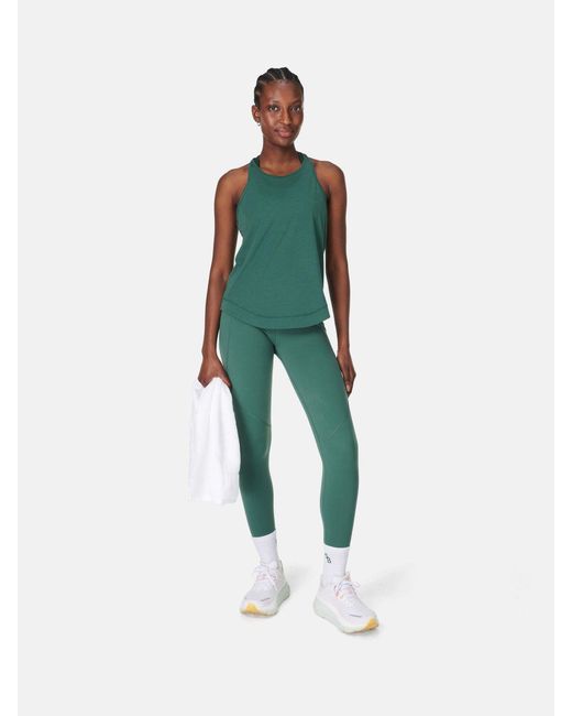 Sweaty Betty Green Breathe Easy Run Vest
