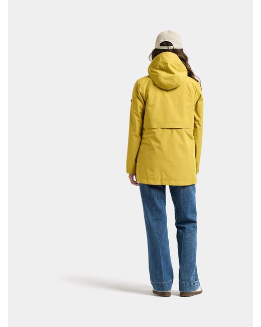 Didriksons Yellow Elsa Waterproof Coat