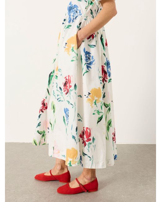 FatFace Natural Fatface Bria Petite Midi Dress