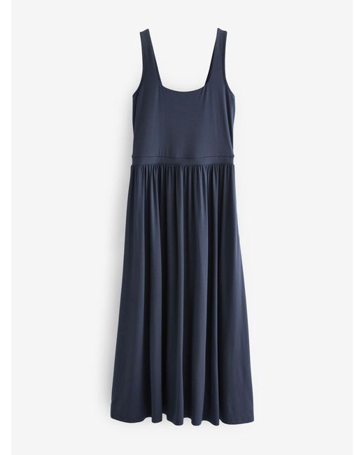 Next Black Tailliertes Sommerkleid Aus Jersey