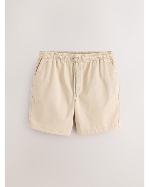 Next Natural Elasticated Waist Shorts 2-Pack for men