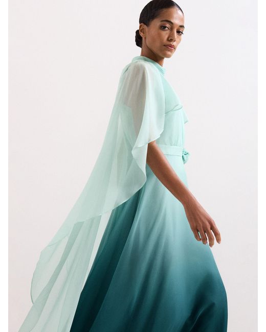 phase eight green dress Vintage Phase Eight Green Silk Velvet Blend Midi Sleeveless Dress -  Occasion - 90s main image 1