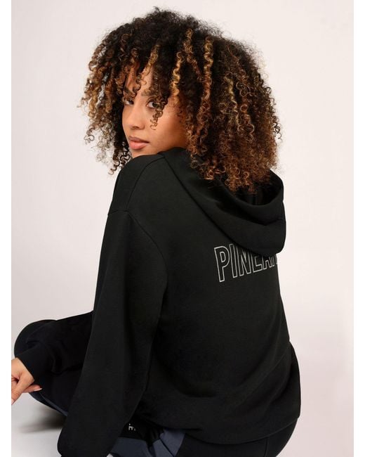 Pineapple Black Oversized Hoodie