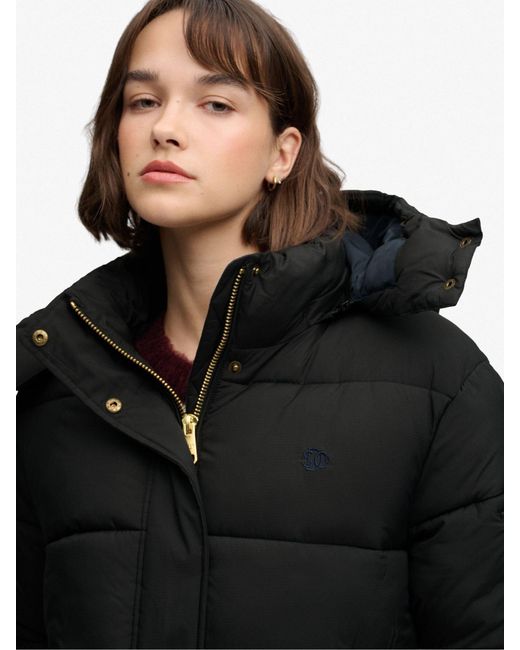 Superdry Black Premium Ripstop Puffer Jacket