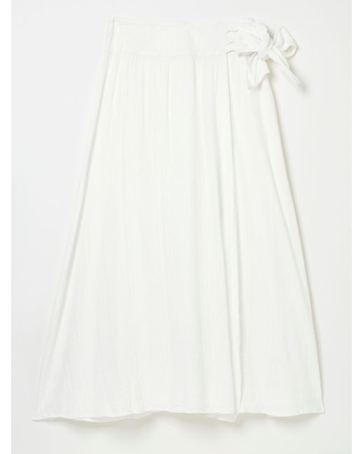 FatFace White Fatface Beachwear Wrap Skirt