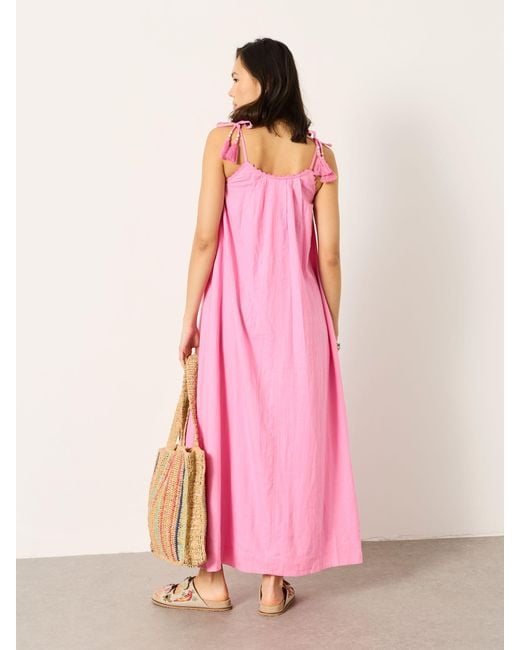 FatFace Pink Fatface Bea Petite Maxi Dress