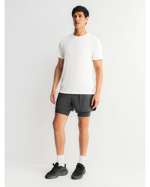 Next Black Active 2-In-1 Shorts 2 Pack for men