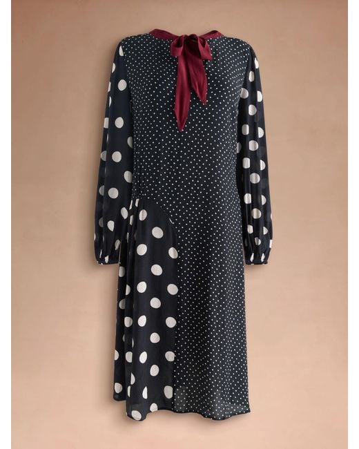 cath kidston blue dress Romina Strapless Satin Maxi Dress main image 1