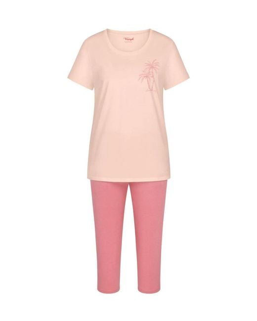 Triumph Pink Pyjamas Set