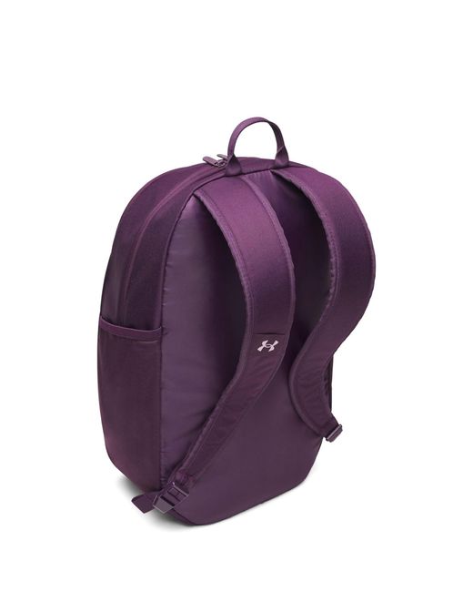 Under Armour Purple Hustle Lite Backpack for men