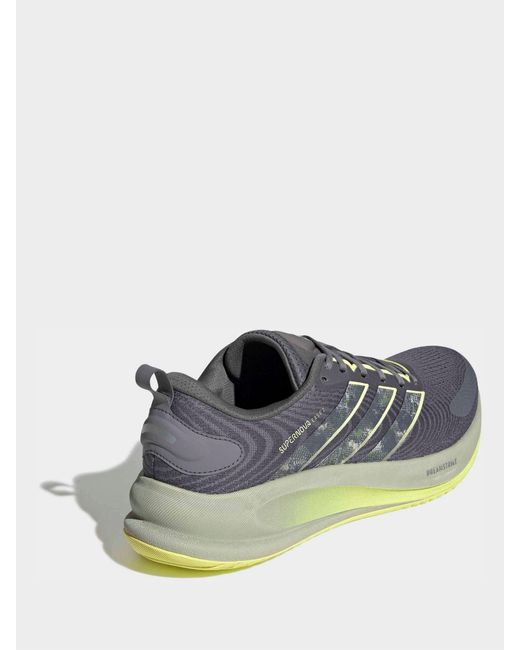 Adidas Gray Supernova Ease 2 Running Trainers for men
