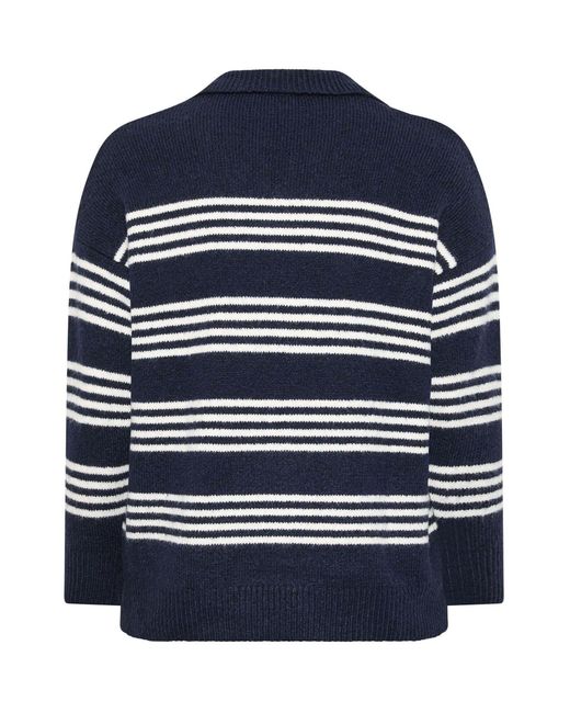 Evans Blue Knitted Jumper