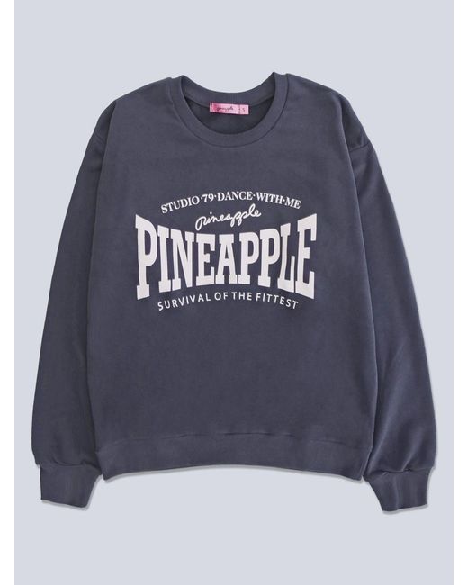 Pineapple Blue Logo Sweatshirt