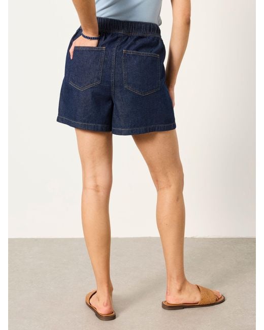 FatFace Blue Fatface Cosby Denim Shorts