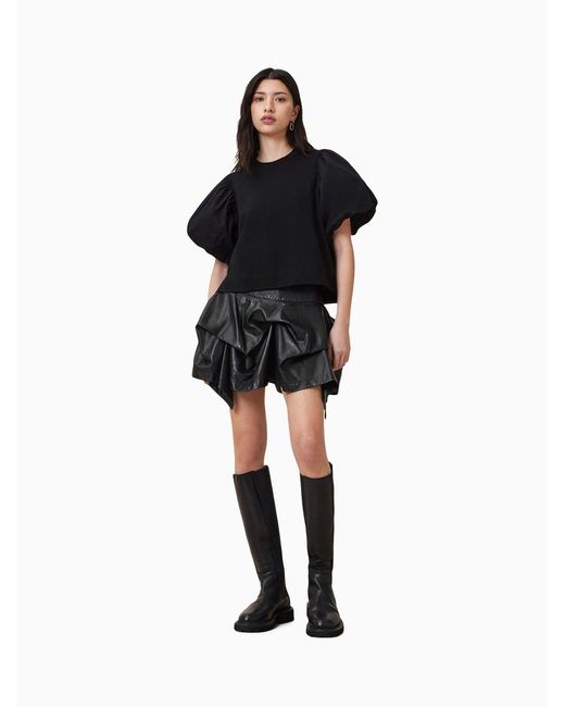 AllSaints Black Allsaints Hitch Lea Skirt