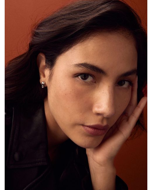 Next Natural Halloween Bat Skull Spider Stud Earrings Pack