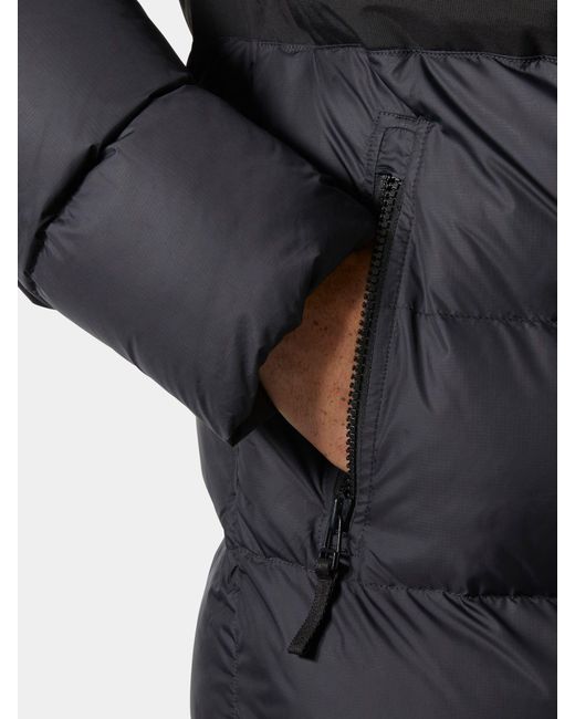Helly Hansen Black Helly Hansen Active Puffy Long Jacket for men