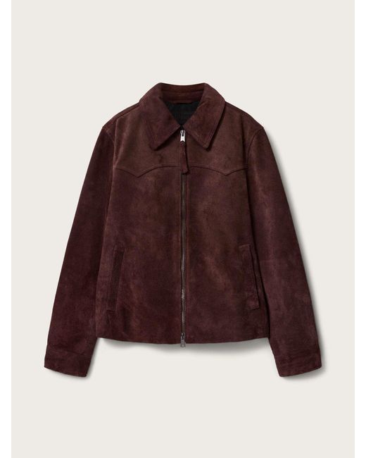 AllSaints Brown Allsaints Dellcot Jacket for men