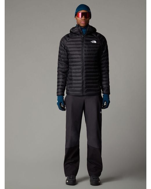 The North Face Black Bettaforca Down Hooded Puffer Jacket for men