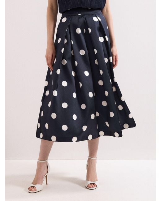 Phase Eight Blue Celeste Skirt