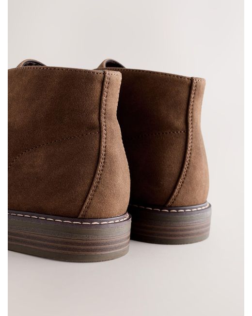 Next Brown Chukka Boots for men