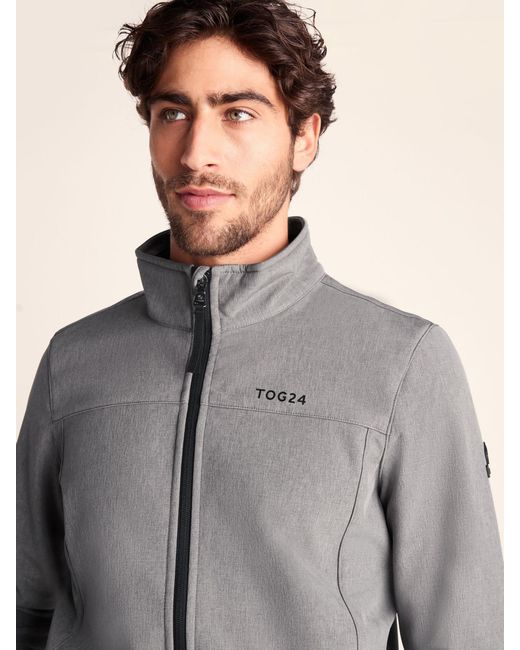 TOG24 Gray Tog 24 Feizor Softshell Waterproof Jacket for men