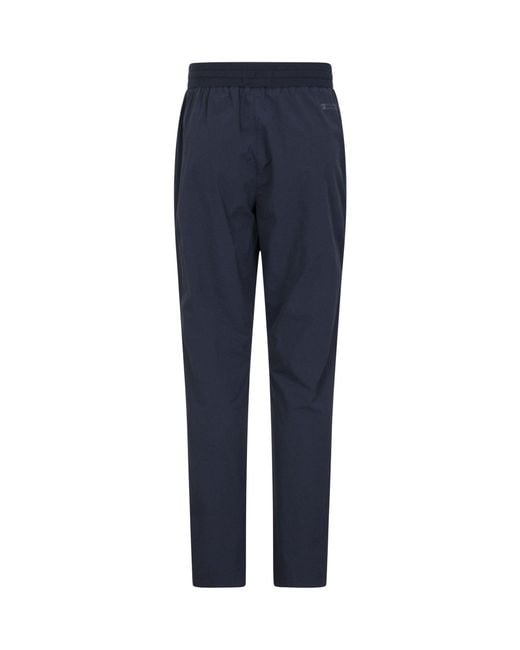 Mountain Warehouse Blue Explorer Quick Drying Uv Max Trousers
