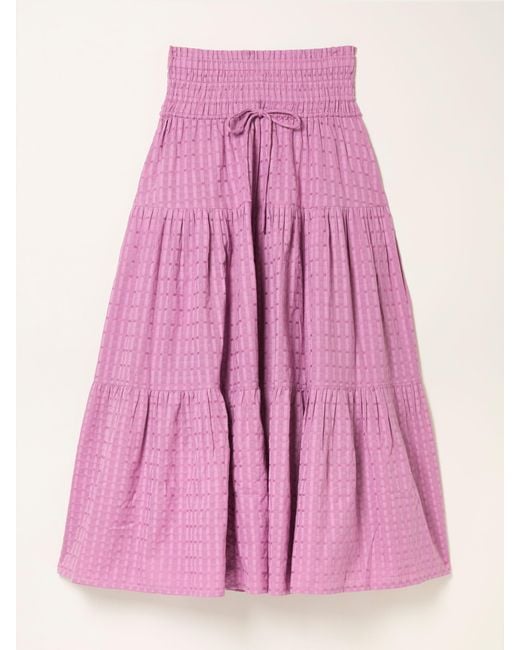 FatFace Pink Fatface Billy Midi Skirt