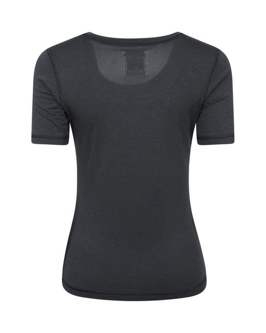 Mountain Warehouse Black Keep The Heat Short Sleeve T-Shirt