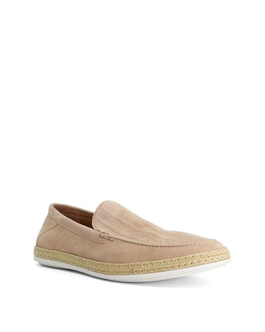 Dune White Barnies Espadrilles for men