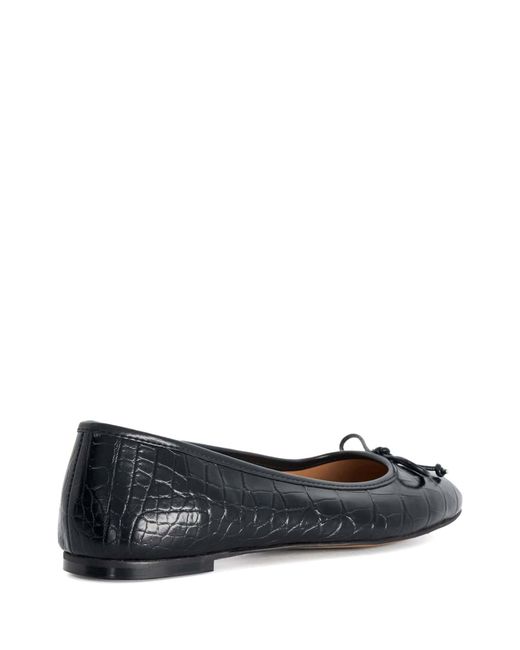 Dune White Helenne Ballet Pumps