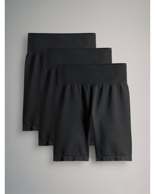 The Set Black 3 Pack Active Smoothing Cycle Short