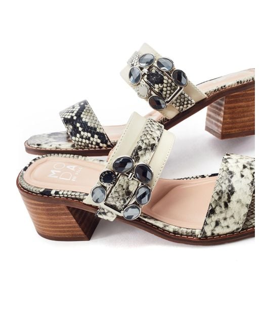 Moda In Pelle White Moda