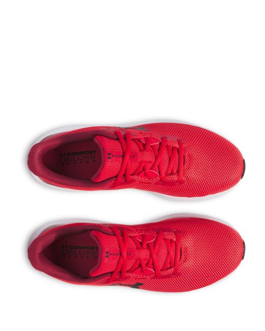 Under Armour Red Charged Pursuit 4 Trainers for men