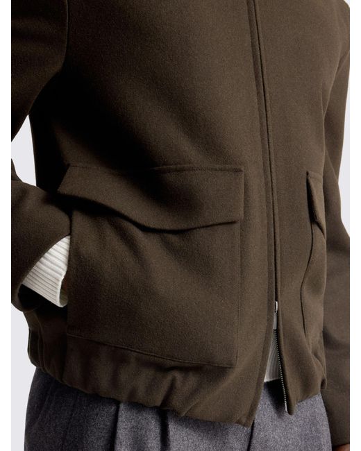 Moss Bros Brown Blouson Jacket for men