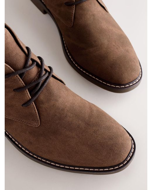 Next Brown Chukka Boots for men