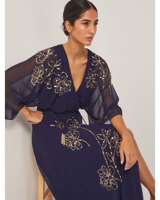 monsoon blue silk dress Buy Monsoon Blue Cowl Neck Satin Prom Dress from Next USA
