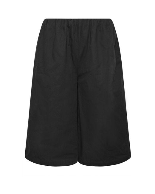 PixieGirl Petite Black Pixiegirl Petite Cotton Poplin Culottes