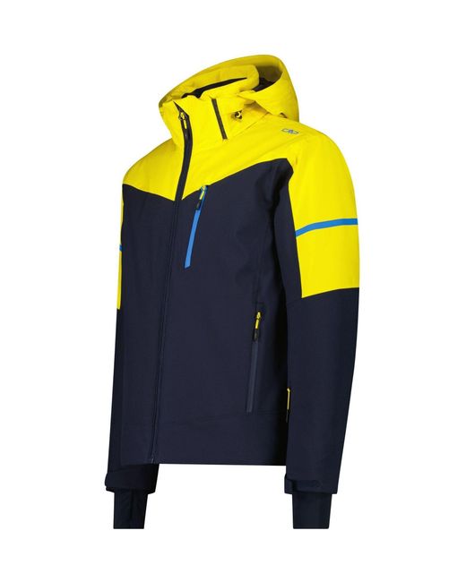 CMP Blue Zip Hood Ski Jacket for men