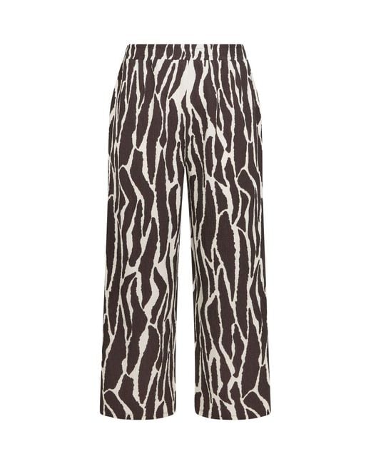 Evans White Jersey Trousers