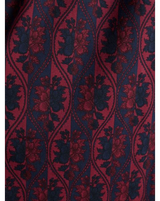 Joules Purple Hazel Jersey Midi Long Sleeve Shirt Dress With Collar